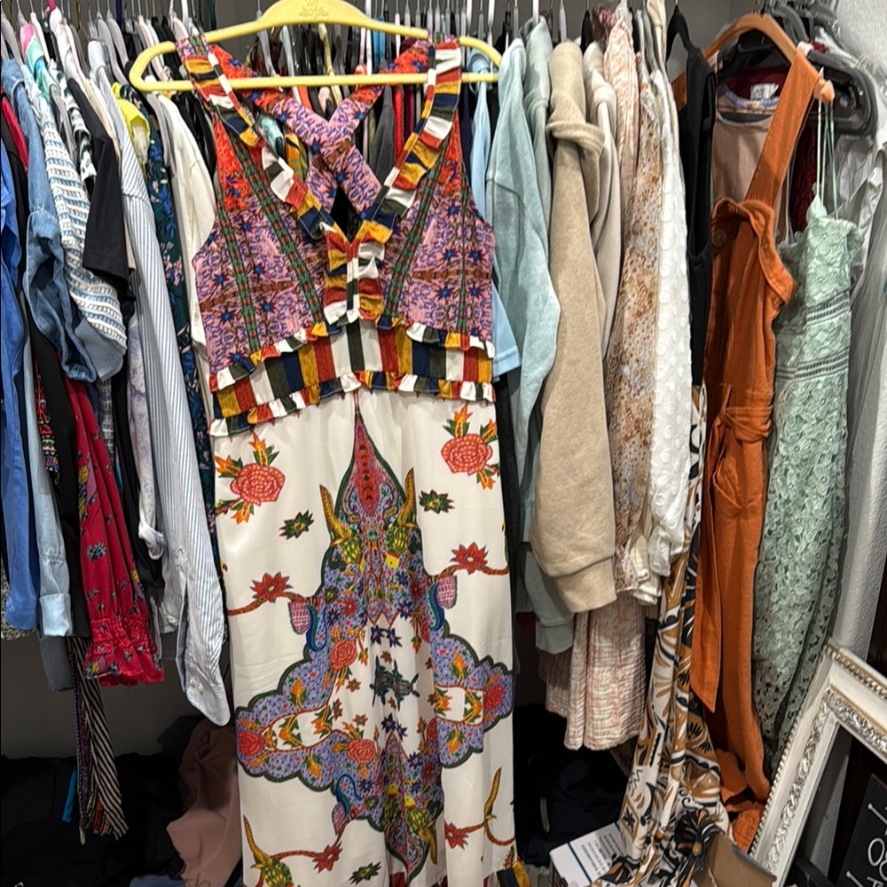 Cleobella Multicolor Bohemian Dress - Picture 2 of 7